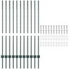 Tvorelės stulpas 11 pcs Žalia 120 cm Plienas