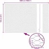 Hexagonal Fence with Post 50 x 1,6 m Galvanizuotas plienas