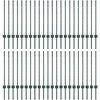 Tvorelės stulpas 44 pcs Žalia 120 cm Plienas