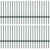 Tvorelės stulpas 44 pcs Žalia 100 cm Plienas