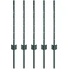 Tvorelės stulpas 5 pcs Žalia 100 cm Plienas