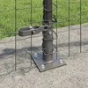 Tvorelės stulpas 7 pcs Pilka Plienas