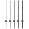 Tvorelės stulpas 5 pcs Pilka 80 cm Plienas