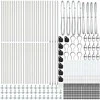 Tvorelės stulpas 52 pcs Pilka 3,2 x 3,2 x 90 cm
