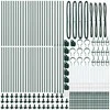 Tvorelės stulpas 52 pcs Pilka 3,2 x 3,2 x 90 cm