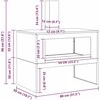 Laužavietė Juoda 80 x 50 x 96 cm Šaltai valcuotas plienas