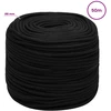 Universali virvė 8 mm 50 m Juoda Poliesteris