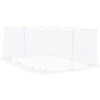 Uodų tinklelį pavėsinei 220 mesh Balta 6 x 3 x 2 m Poliesteris