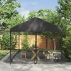 Uodų tinklelį pavėsinei 220 tinklas Juoda 6 x 3 x 2 m