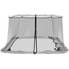 Uodų tinklelį pavėsinei 220 mesh Juoda 6 x 3 x 2 m Poliesteris