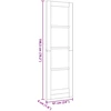 Vidaus durys 61 x 198,5 cm fanera Natūrali