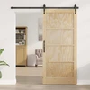 Vidaus durys 93 x 202 cm fanera Natūrali
