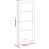 Vidaus durys 93 x 211 cm fanera Natūrali
