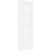 Vidaus durys 78 x 211 cm fanera Balta