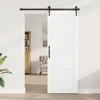 us durys Balta 78 x 211 cm fanera