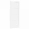 Vidaus durys 83 x 202 cm fanera Balta