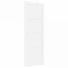 Vidaus durys 83 x 232 cm fanera Balta