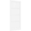 Vidaus durys 86 x 198,5 cm fanera Balta