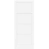 us durys Balta 86 x 211 cm fanera