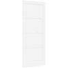 Vidaus durys 86 x 211 cm fanera Balta