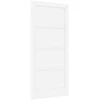 Vidaus durys 93 x 202 cm fanera Balta