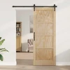 us durys Natūrali 83 x 211 cm fanera