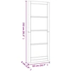 us durys Natūrali 83 x 232 cm fanera
