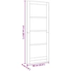 us durys Natūrali 86 x 211 cm fanera