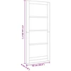 us durys Natūrali 93 x 211 cm fanera