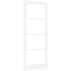 us durys ORKDAL Balta dažyta 93 x 232 cm