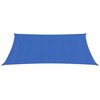 Uždanga nuo saulės, mėlynos spalvos, 2x3m, HDPE, 160g/m²