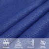 Uždanga nuo saulės, mėlynos spalvos, 3x3x3m, HDPE, 160g/m²