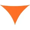 Uždanga nuo saulės, oranžinė,3x4x5m, oksfordo audinys, trikampė