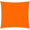 Uždanga nuo saulės, oranžinė,6x6m, oksfordo audinys, kvadratinė
