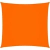 Uždanga nuo saulės, oranžinė,7x7m, oksfordo audinys, kvadratinė