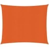 Uždanga nuo saulės, oranžinės spalvos, 2x2,5m, HDPE, 160g/m²