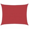 Uždanga nuo saulės, raudonos spalvos, 6x8m, HDPE, 160g/m²