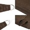 Uždanga nuo saulės, rudos spalvos, 3x3x4,2m, HDPE, 160g/m²