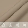 Uždanga nuo saulės, taupe, 3,5x3,5x4,9m, oksfordo audinys
