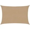 Uždanga nuo saulės, taupe spalvos, 2x2,5m, HDPE, 160g/m²