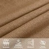 Uždanga nuo saulės, taupe spalvos, 4x5x6,8m, HDPE, 160g/m²
