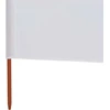 Uždanga nuo vėjo, 3 plokštės, smėlio balta, 400x160cm, audinys