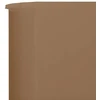 Uždanga nuo vėjo, 6 plokštės, taupe sp., 800x80cm, audinys
