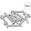 Užrakinimo varžtas 12 vnt. Sidabrinė M6 x 35 mm Plienas