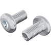 Užrakinimo varžtas 2 vnt. Sidabrinė M6 x 12 mm Plienas
