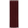 Užtemdymo užuolaidos 2 pcs Vyno raudona 140 x 225 cm Aksomas