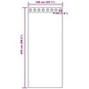 Užtemdymo užuolaidos 2 pcs Garučių geltona 140 x 245 cm Aksomas