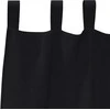 Užuolaidos su žiedais, blokuojančios šviesą 2 pcs Juoda
