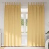 Užuolaidos su žiedais, blokuojančios šviesą 2 pcs Smėlio