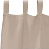 Užuolaidos su žiedais, blokuojančios šviesą 2 pcs Taupe